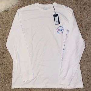 white vineyard vines long sleeve
